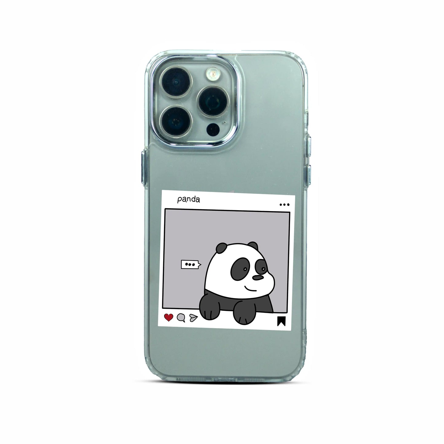 Insta Panda CrystalEdge Case For Apple