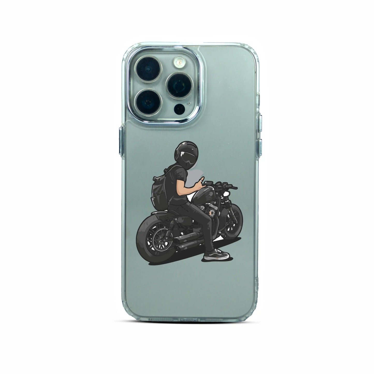 Dark Mode Rider CrystalEdge Case For Apple