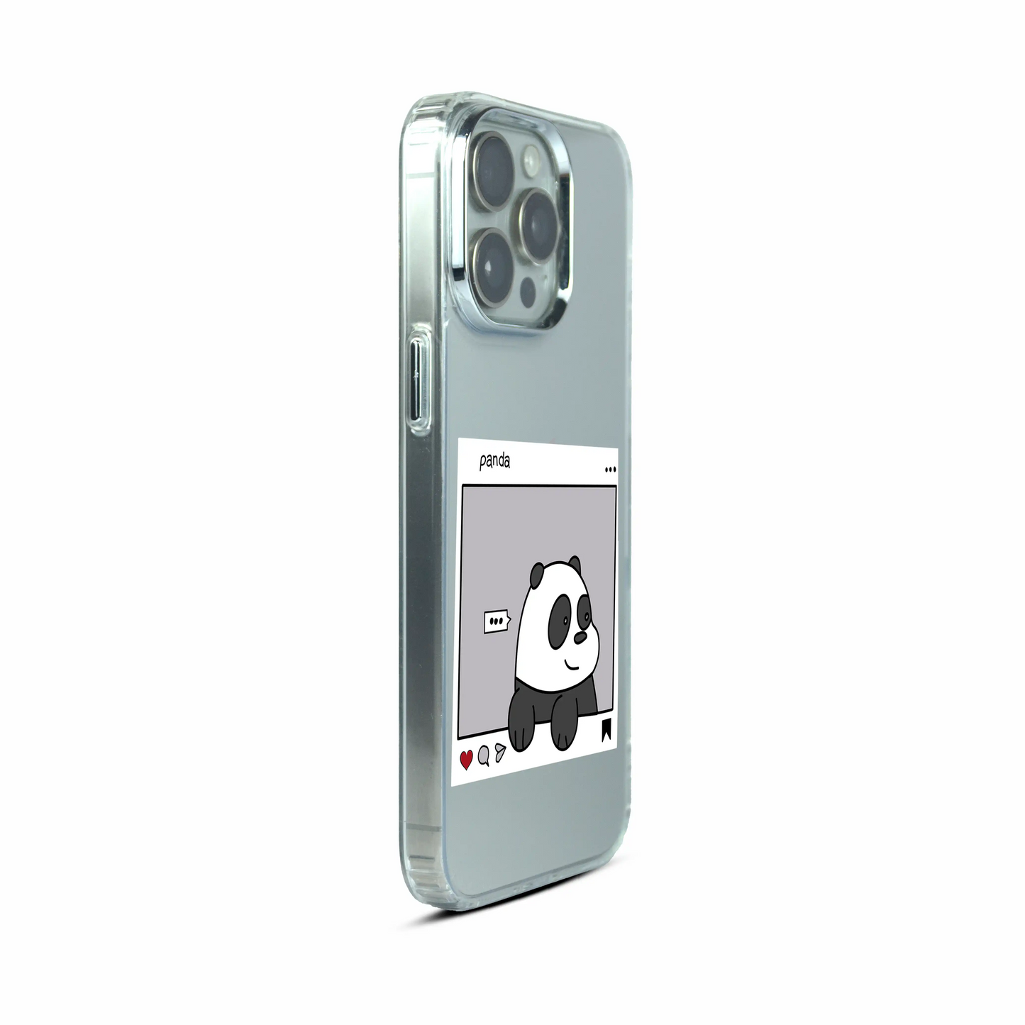 Insta Panda CrystalEdge Case For Apple