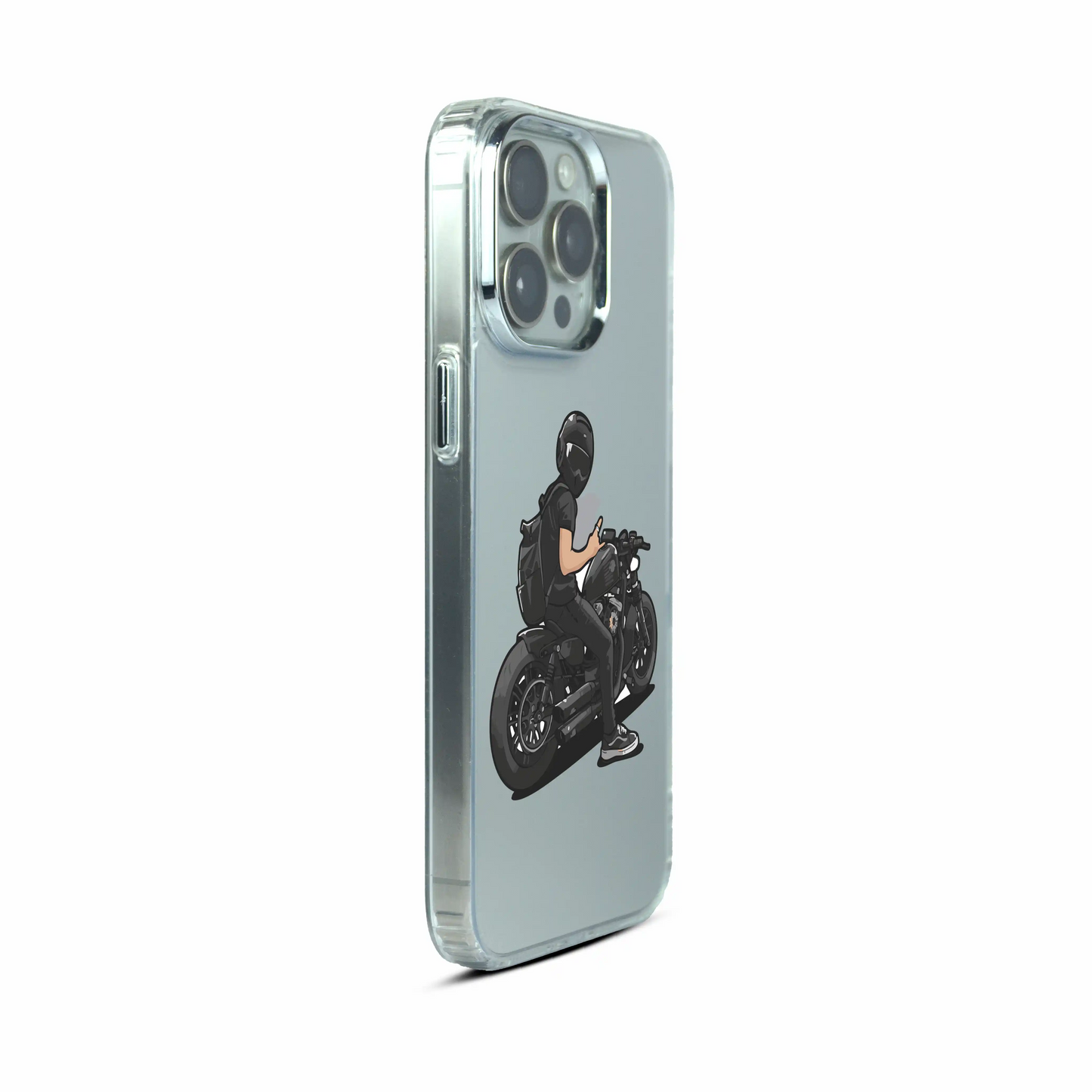 Dark Mode Rider CrystalEdge Case For Apple
