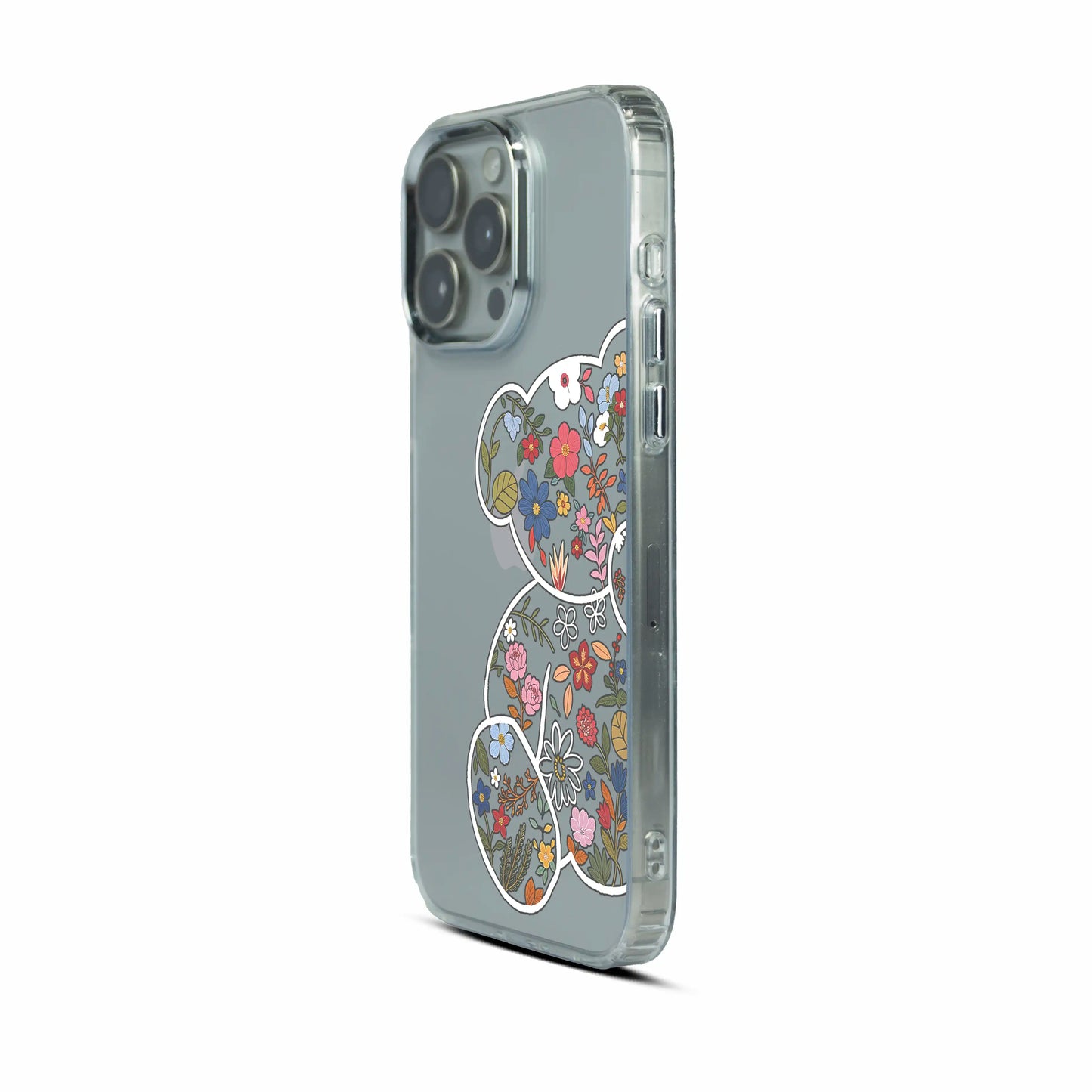 Floral Cuddle CrystalEdge Case For Apple