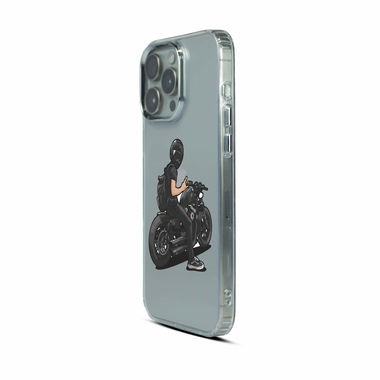 Dark Mode Rider CrystalEdge Case For Apple