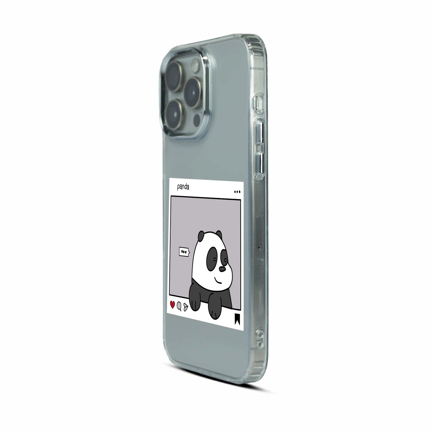 Insta Panda CrystalEdge Case For Apple