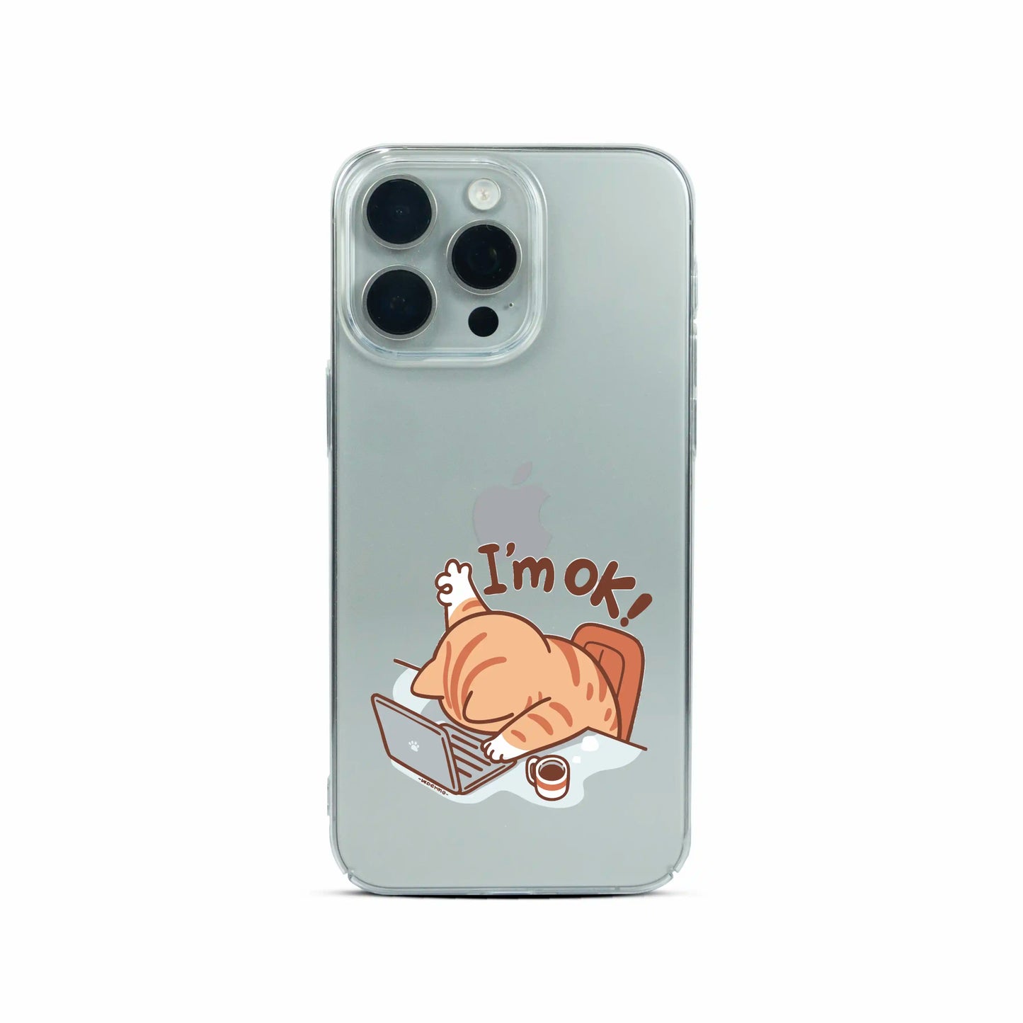 Burnt Out but Fine AeroShield Hard Case For Apple