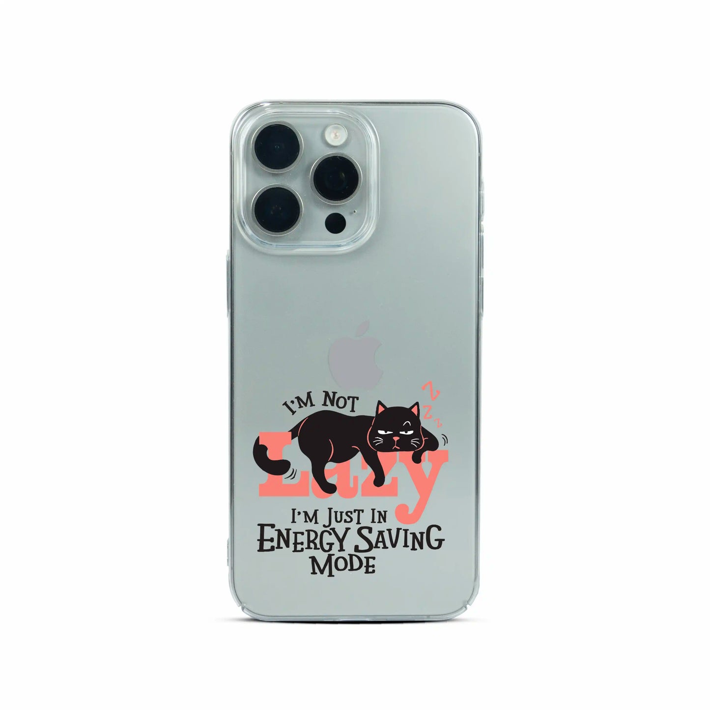 Energy Saving Cat AeroShield Hard Case For Apple