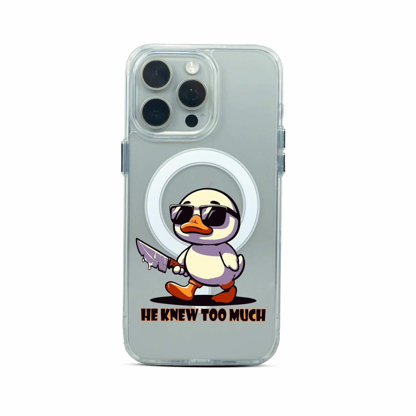 Quack Mafia MagShield Clear Case for apple