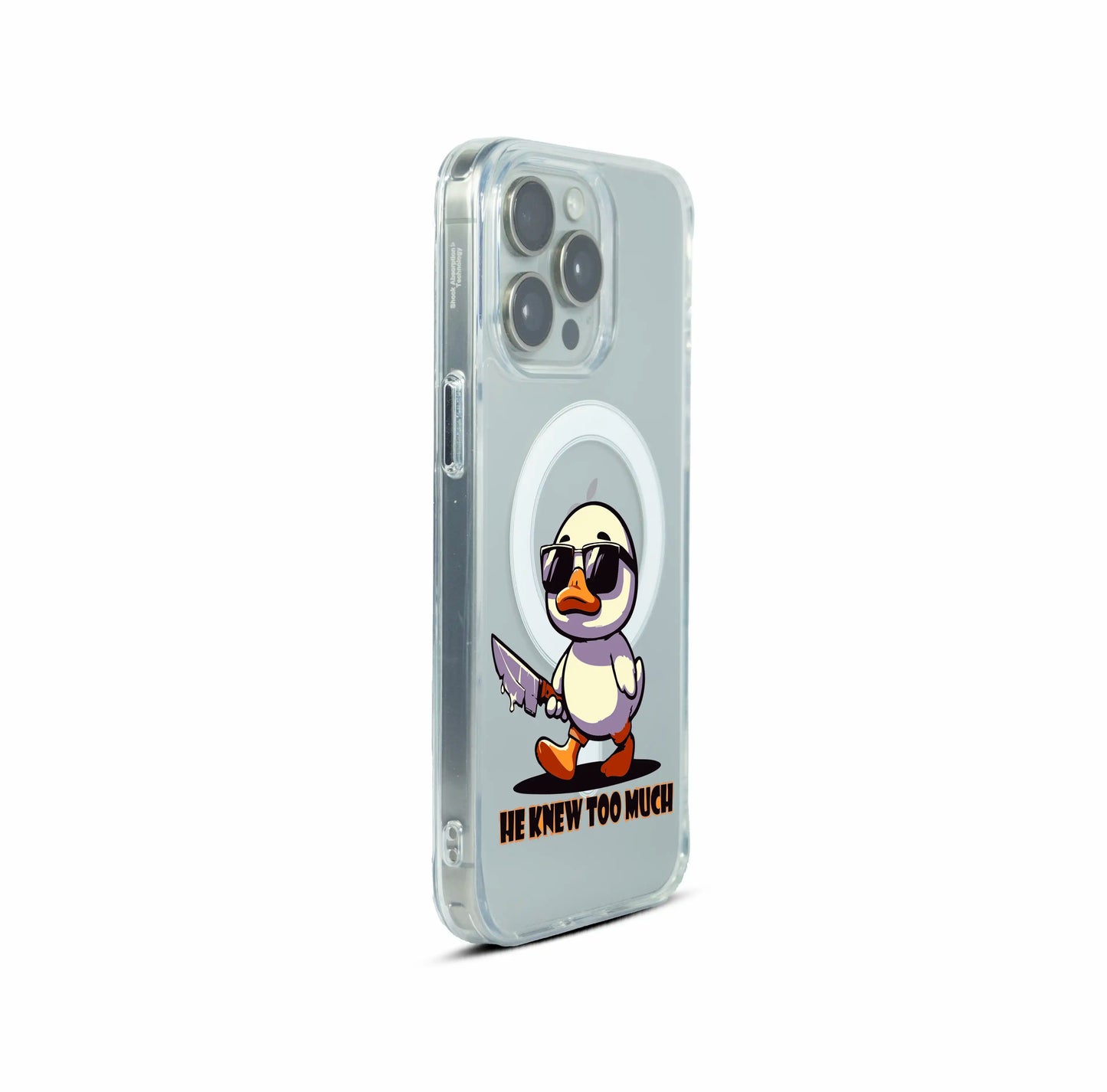 Quack Mafia MagShield Clear Case for apple