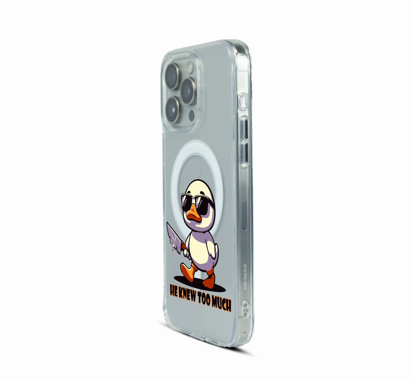 Quack Mafia MagShield Clear Case for apple