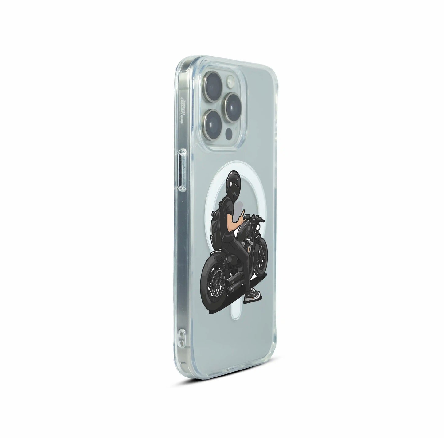 Dark Mode Rider MagShield Case For Apple