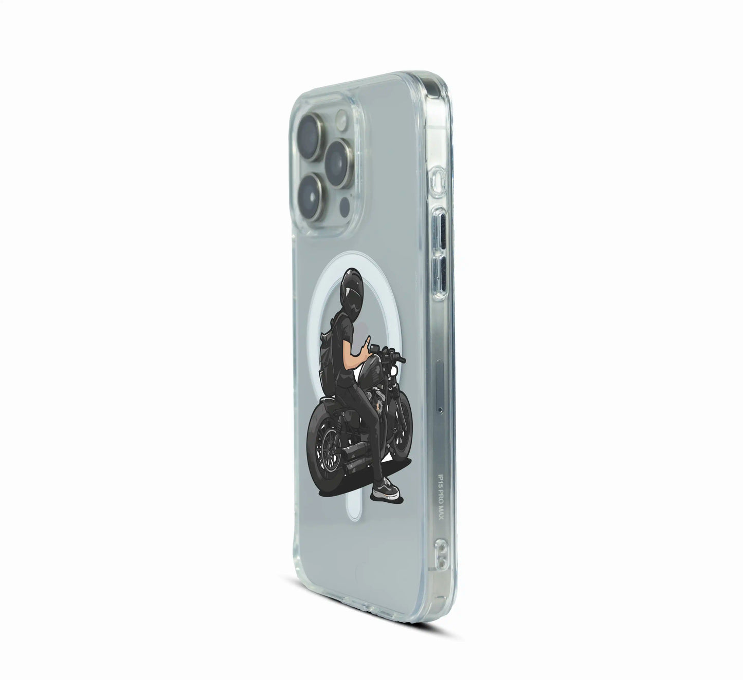 Dark Mode Rider MagShield Case For Apple