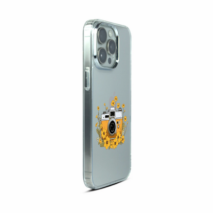Floral Focus CrystalEdge Case For Apple