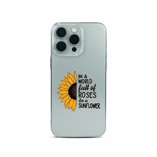BE A Sunflower AeroShield Hard Case For Apple