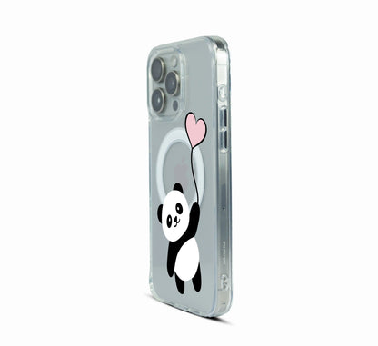 Panda in Love MagShield Case For Apple